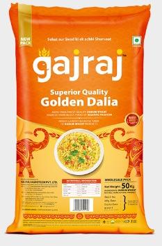 Yellow-Creamy Natural Daliya, For Cooking, Cookies, Feature : Non Harmful