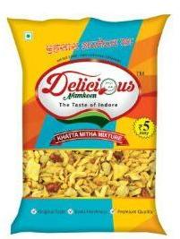 Delicious Khatta Mitha Mixture Namkeen, Packaging Type : Plastic Packet