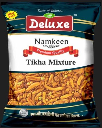 Deluxe Tikha Mixture Namkeen, For Snacks, Taste : Spicy