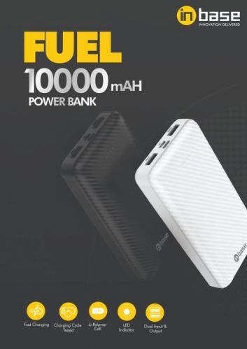White Square Power Bank, For Charging Phone