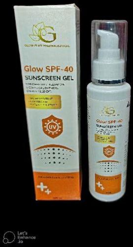 Glow Spf- 40 Sun Screen Gel, Gender : Unisex