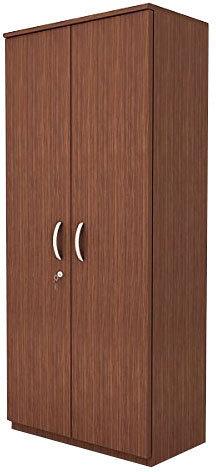 Brown Polished Double Door Wooden Almirah, For Home, Size : Customised