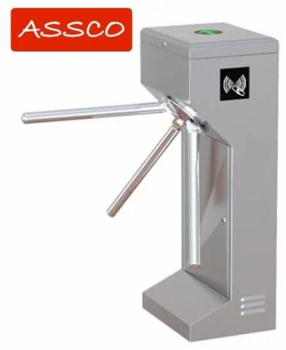 60 Hz Stainless Steel Automatic Tripod Turnstile Gate, For Highway