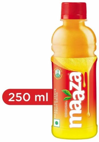 250ml Maaza Mango Drink, Packaging Type : Plastic Bottle