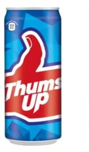 Black 300ml Thums Up Soft Drink Can