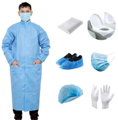 Non Woven PPE Kits, For Hospital, Packing Type : Box