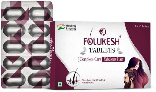 L-Methionine (Brazil Nut) Follikesh Hair Growth Supplements Tablets