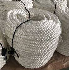 White Nylon Rope, For Industrial, Size : 5-10mm