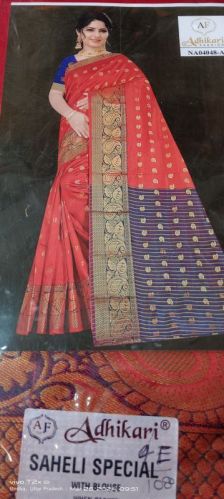 Adhikari Designer Sarees, Width : 6.5 Meter