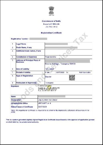 Gst Registration