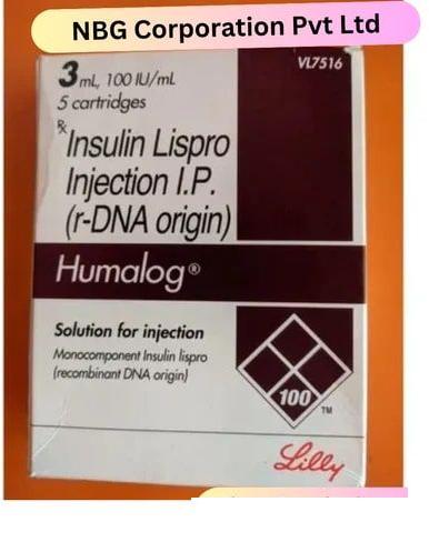 Humalog Injection, Packaging Size : 100 Ml