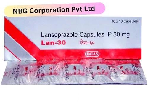 LAN-30 Capsules, Composition : Lansoprazole IP