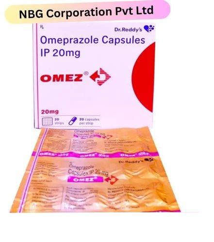 Omez Capsules, For Peptic Ulcer Disease, Composition : Omeprazole IP