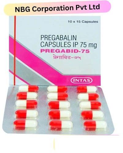 Pregabid-75 Capsules, Composition : Pregabalin IP