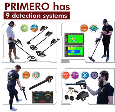 Ajax Primero 3D Ground Scanner, Color : Gray, Weight : 9kg