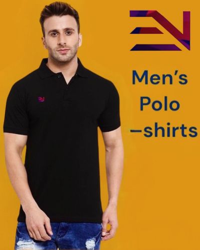 EN fashions Polyester cotton mix Polo T-Shirts Standard