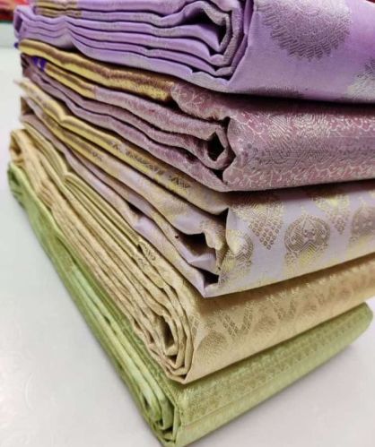 Unstitched Silk Saree, Speciality : Easy Wash, Anti-Wrinkle