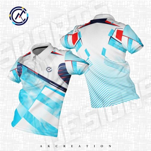 Regular Collar 100% Polyester Sublimation T-shirts, Gender : Male