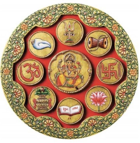 Divine Mantras & Yantras 24 CT Gold Leaf