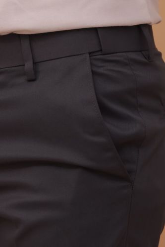 Deebash Fashion Regular Fit Cotton Steel Grey Mens Trouser, Style Type : Casual Wear