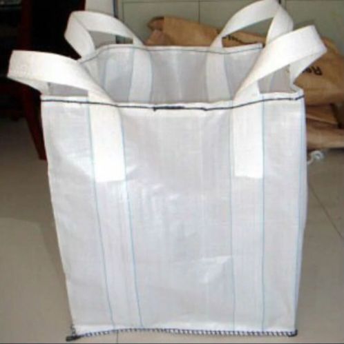 Plain Woven Jumbo Bag, Color : White