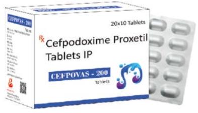Cefpodoxime Proxetil Tablet, Color : Silver
