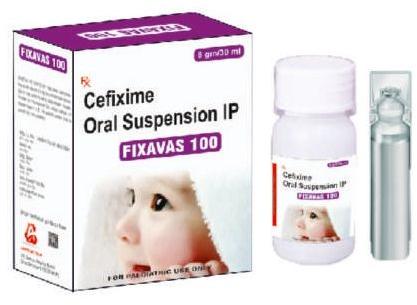 Fixavas 100 Oral Suspension, Packaging Type : Plastic Bottles