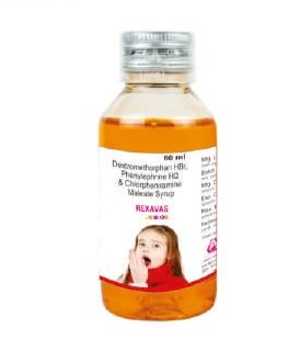 Rexavas Junior Syrup, Packaging Type : Plastic Bottle