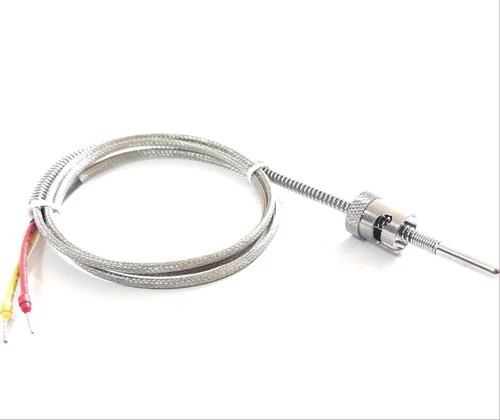 Grey Stainless Steel Rotating Holder Thermocouple, For Industrial