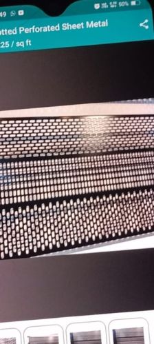 Metal Perforated Sheet, Feature : Corrosion Resistant, Durable, Fine Finish