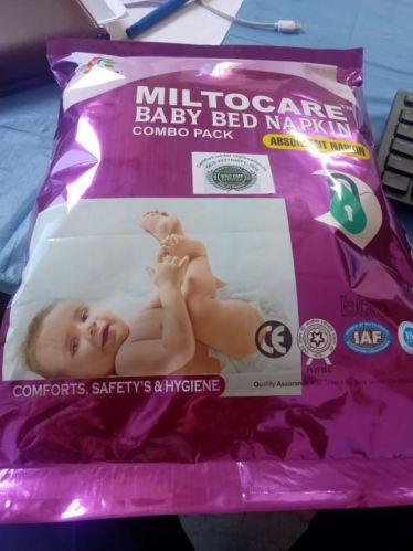 Plain Baby Diaper Packaging Pouch, Packaging Type : Plastic Packets