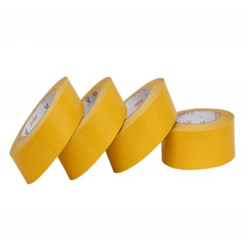 Yellow Double-Sided Polyester Tape, For Binding