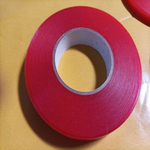 Double Sided Red Polyester Tape, For Sealing, Binding, Tape Width : 20-40 Mm