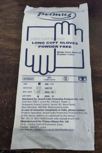 290 MM 8.0 Primus Surgical Powder Free Sterile Glove