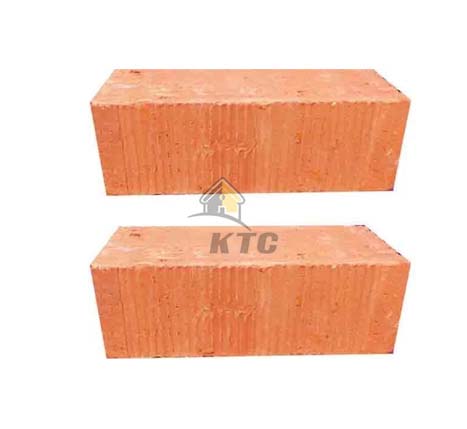 Red KTC Solid Rectangular Plastering Clay Bricks, For Construction, Size : 9x4x3