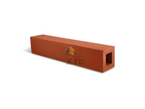 Single Hole Terracotta Cladding Brick, Color : Red