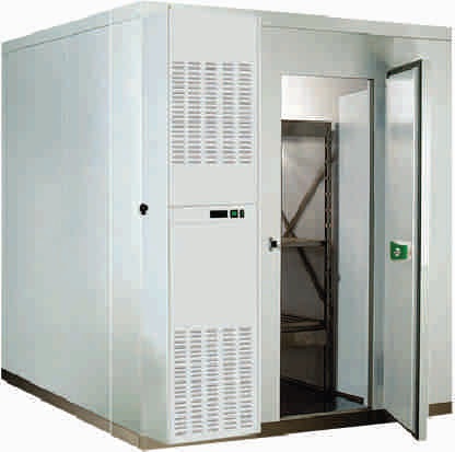 Grey 400-500kg Electric Stainless Steel Cold Room, For Cooling