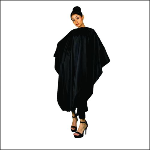 Black Plain CC-BLK107 UD Cutting Cape, For Beauty Salon, Hair Care, Size : Multisizes