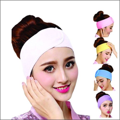 Plain Polyester SB-001 UD Velcro Headband, For Massage Center, Salon, Spa, Feature : Affordable, Comfortable To Use