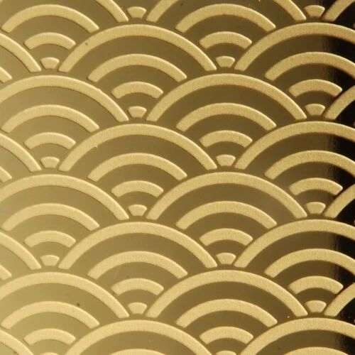 SS Colored Textured Decorative Sheet By Sds