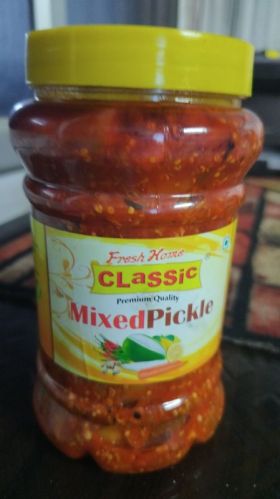 Classic Mix Pickle 1 Kg, Packaging Type : Plastic Jar