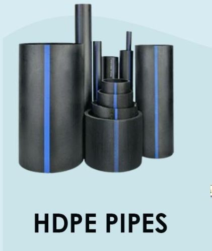 Black Round HDPE Pipes, For Potable Water, Dimension : 800-900mm