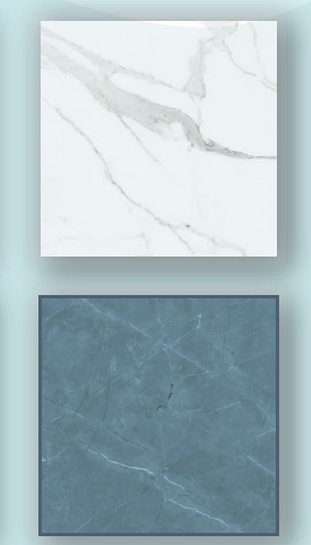 Polished Marvel Ceramic Floor Tiles, For Kitchen, Interior, Bathroom, Packaging Type : Cardboard Box