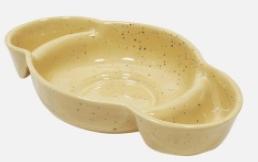 Plain Samosa Ceramic Platter, For Hotels, Parties, Serving Food, Feature : Eco Friendly, Light Weight