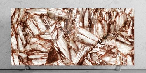 Hemotied Quartz Stone Slab
