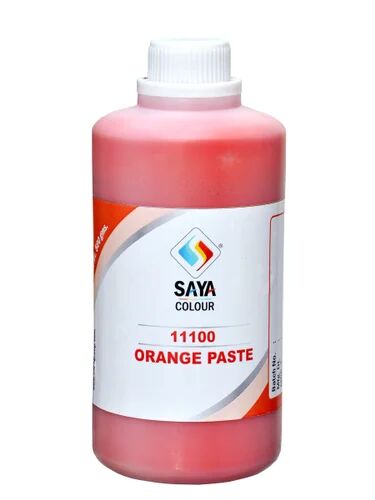 Saya Orange 13 Pigment Paste, Packaging Size : 500 Gram, 5 Kg 25 Kg