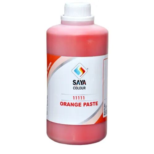 Saya Orange 5 Pigment Paste, Packaging Size : 500 Gram