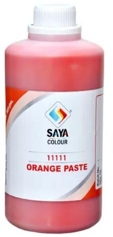 Orange 5 Pigment Paste For Paint