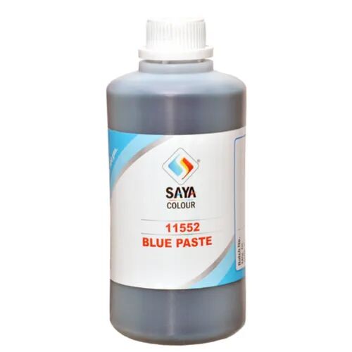 11552 Blue Pigment Paste For Ink, Packaging Type : Plastic Bottle HDPE Drum