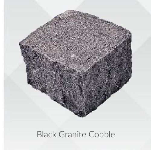 Black Granite Cobbles, For Floor, Feature : Attractive Look, Durable, Easy To Fit, Fine Finish